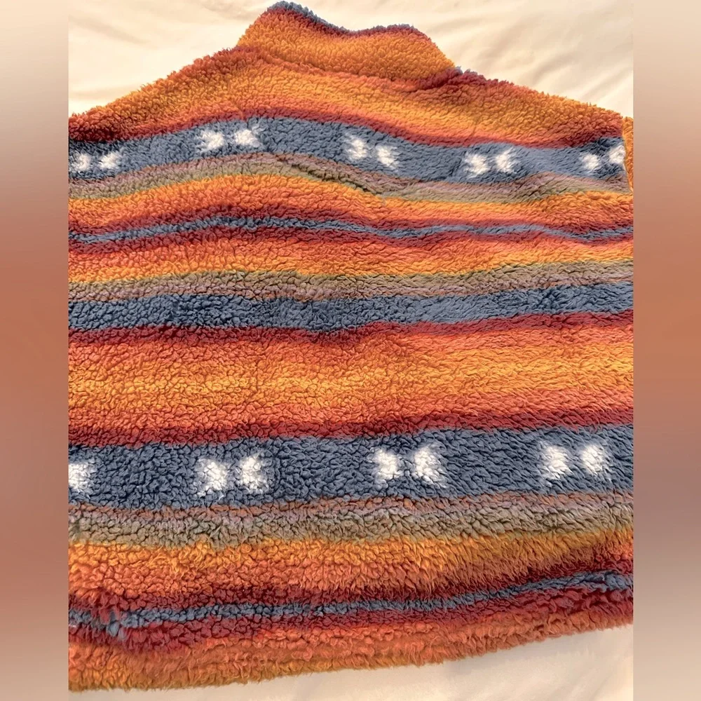 Hippie Rose sherpa zip up sweater - Picture 6 of 8